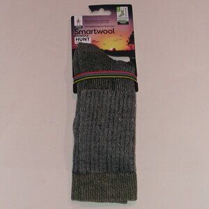 SmartWool HUNT Extra Cushion Tall Crew Unisex Socks Men's Medium NWT Charcoal